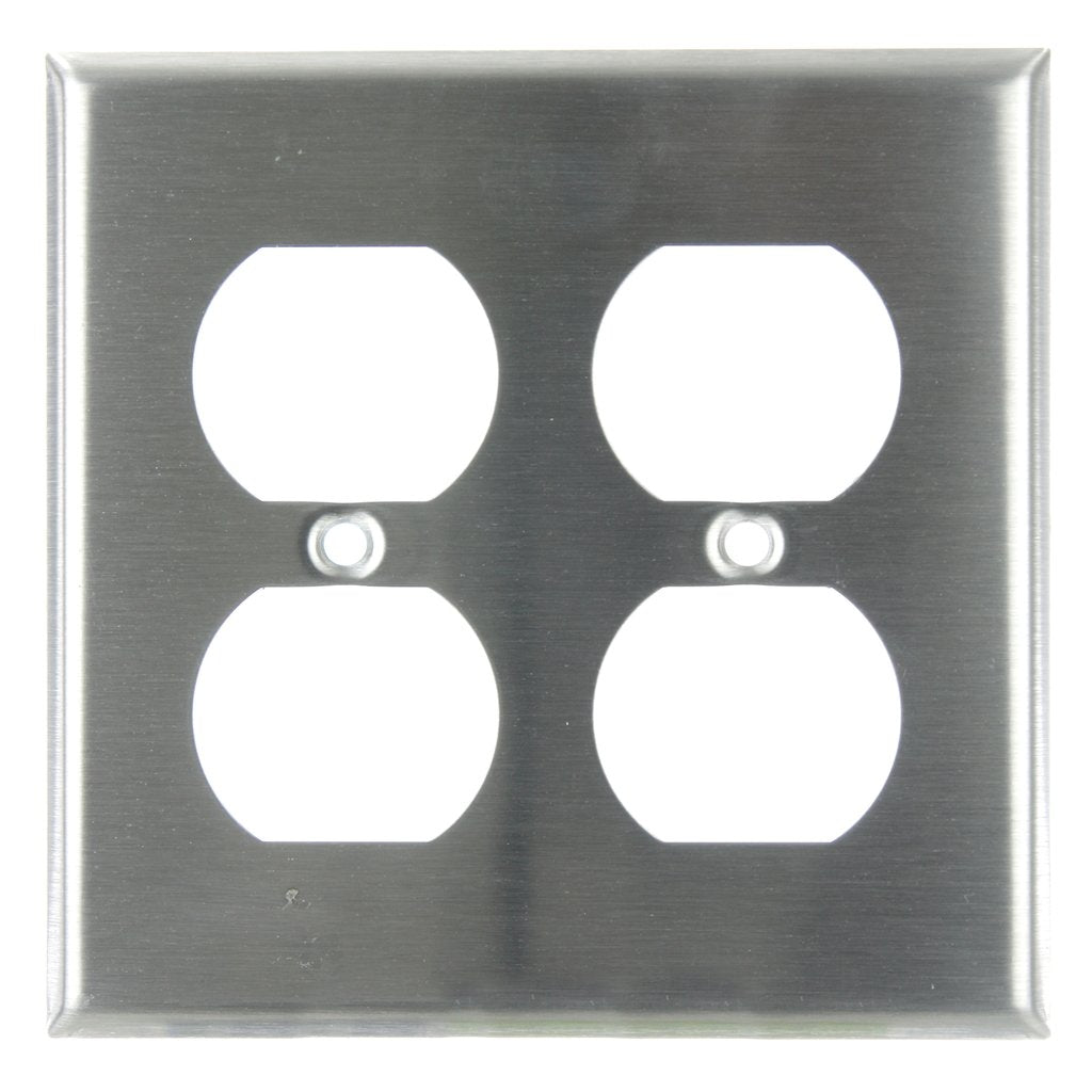 Sunlite 50645-SU Wall Plate E212/S 2 Gang Duplex Receptacle Plate