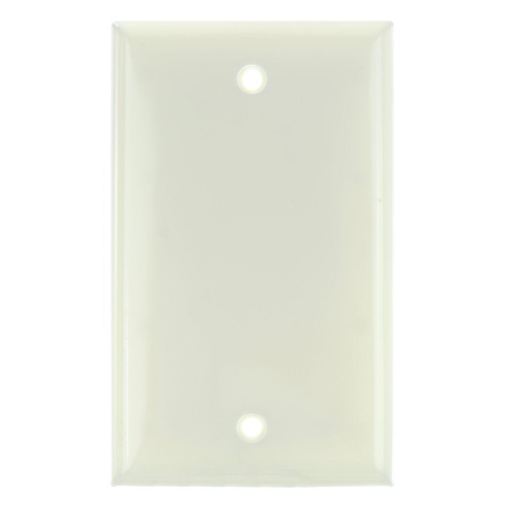 Sunlite 50760-SU Wall Plate E401/A 1 Gang Blank Switch and Receptacle