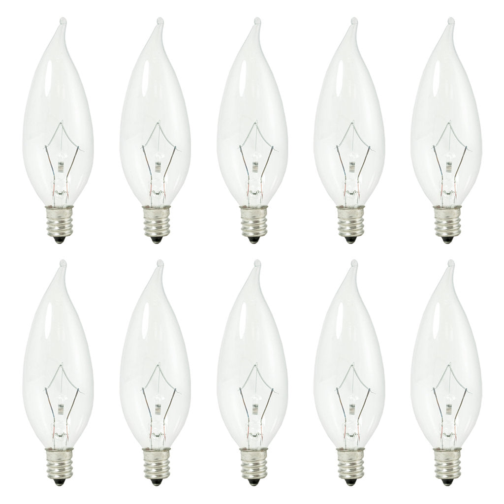 Bulbrite 861109 (460360) 60W CA10 Warm White Halogen Light Bulb