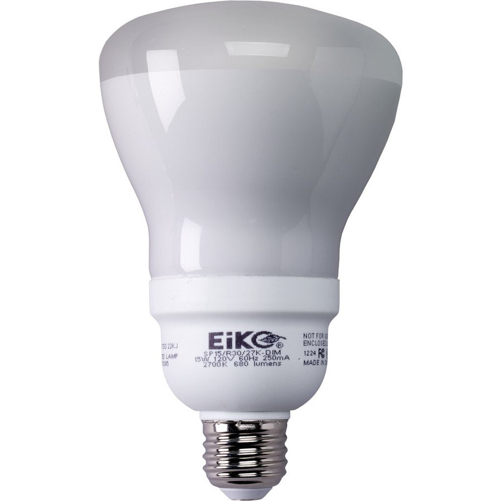 Eiko 07881 15W R30 CFL Light Bulb