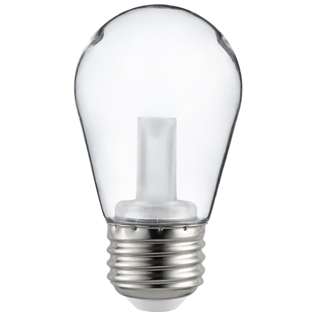 Sunlite 81067-SU 1W S14 Warm White LED Light Bulb