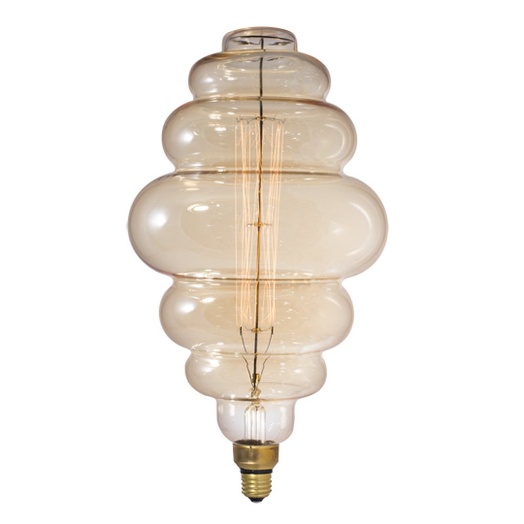 Bulbrite 137601 60W Amber Incandescent Light Bulb