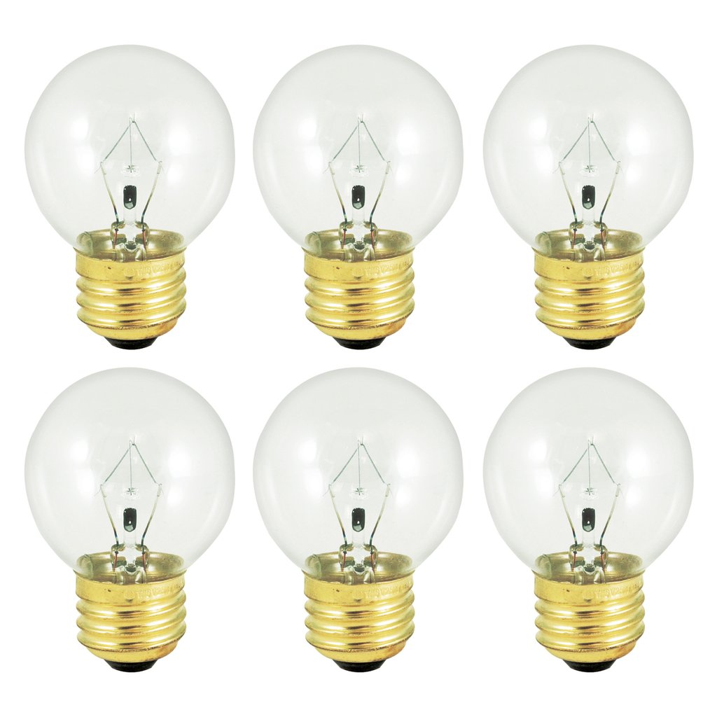 Bulbrite 861272 (311240) 40W G16.5 Warm White Incandescent Light Bulb