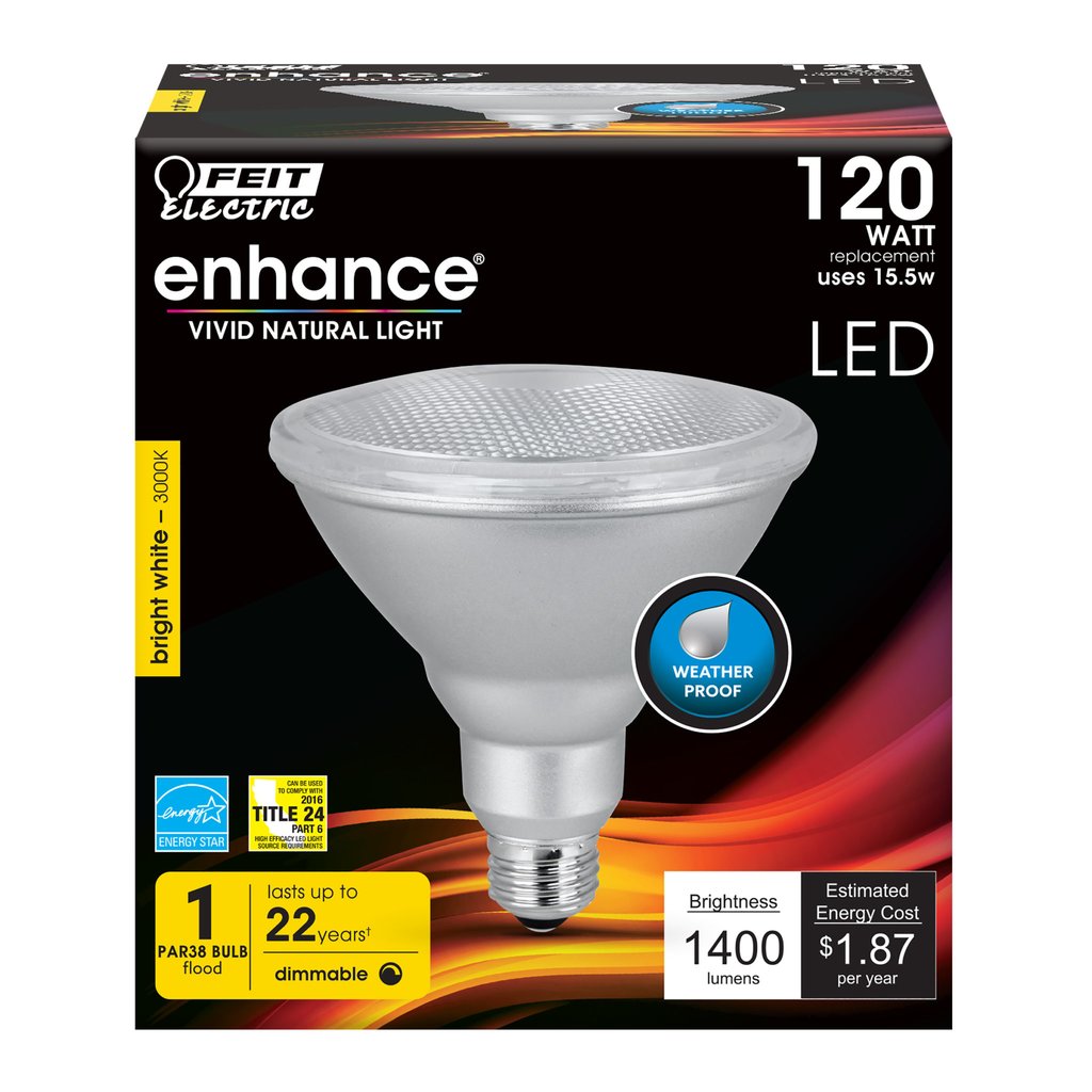 Feit Electric PAR38DM/1400/930CA 15.5W PAR38 Bright White LED