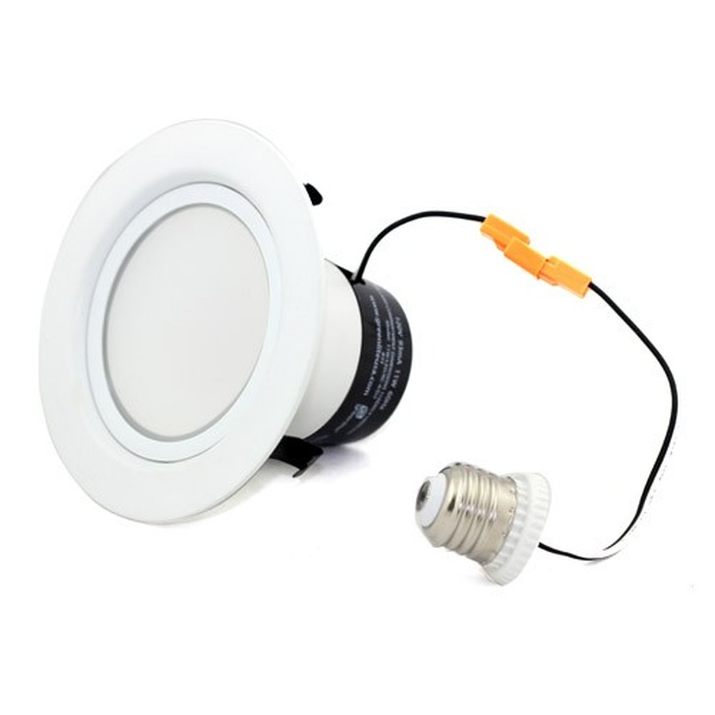 Greenlite 40465 11W LED Dimmable Fixture - 4" Retrofit Kit 3000K Warm