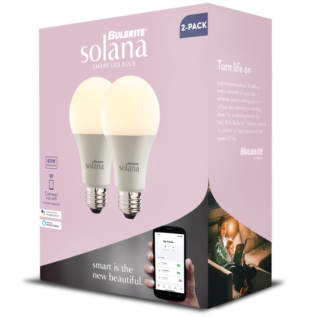 Solana 190121 8W A19 LED Light Bulb