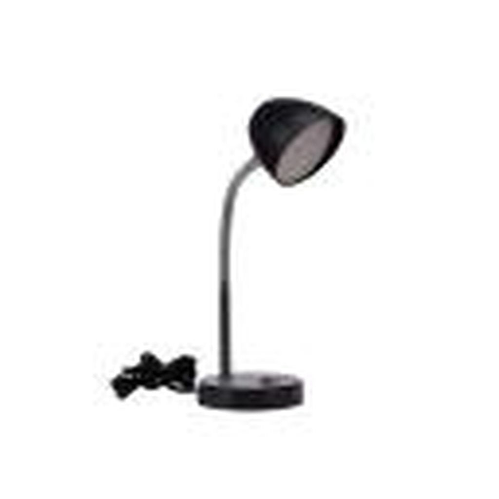 MaxLite 1409513 Fixture DESK LAMP LED 4W USB PORT 3000K BLACK FINISH
