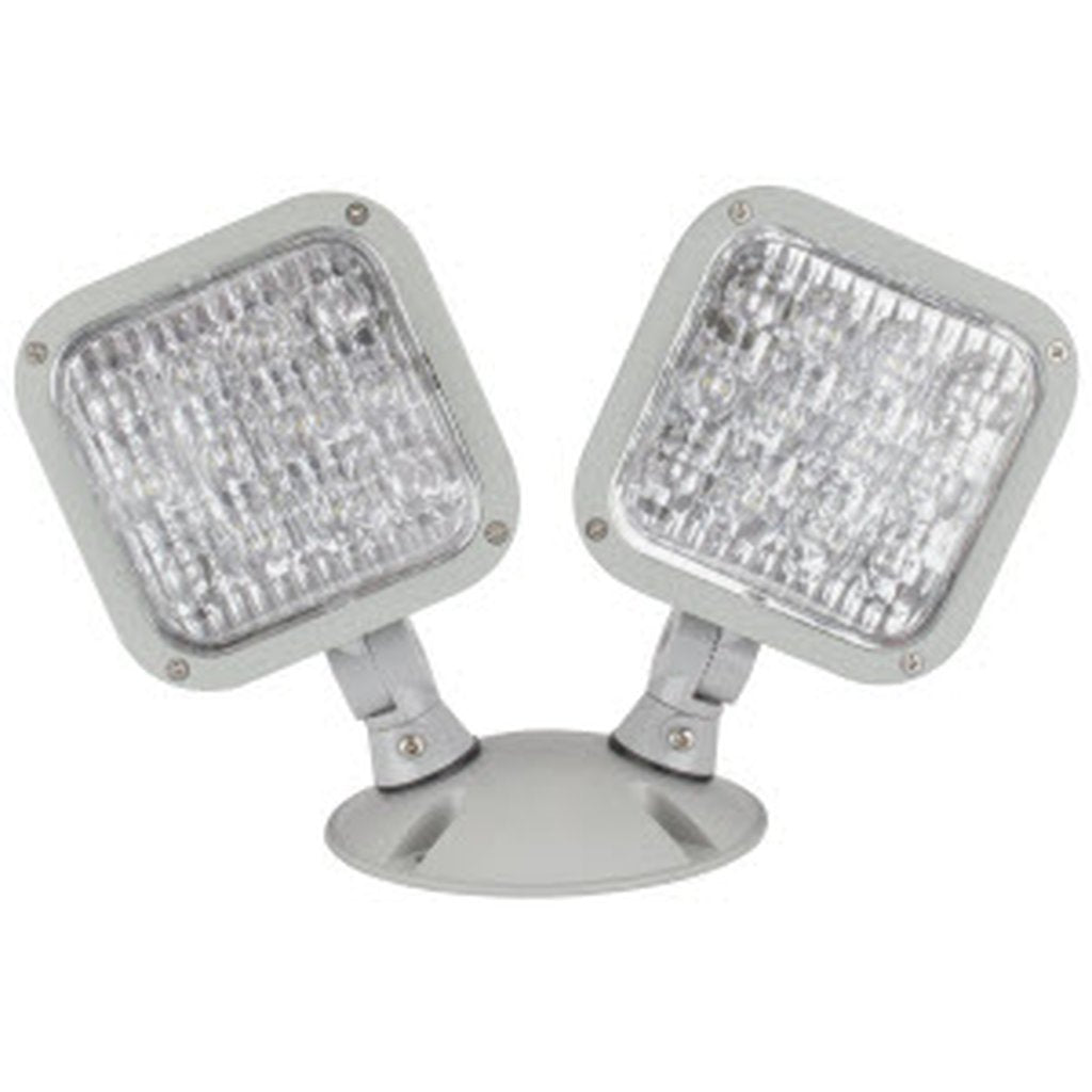TCP LEDRH2WLSDT Emergency Fixture LED Combo Exit Wet Location 2 Remote
