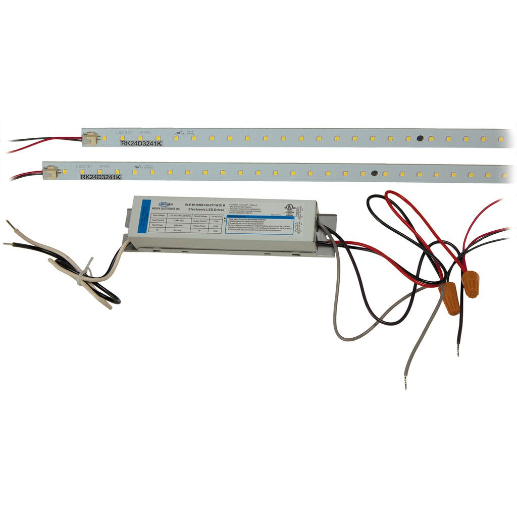 TCP RK14D1641K 16W LED Dimmable Fixture Troffer Retrofit Kit