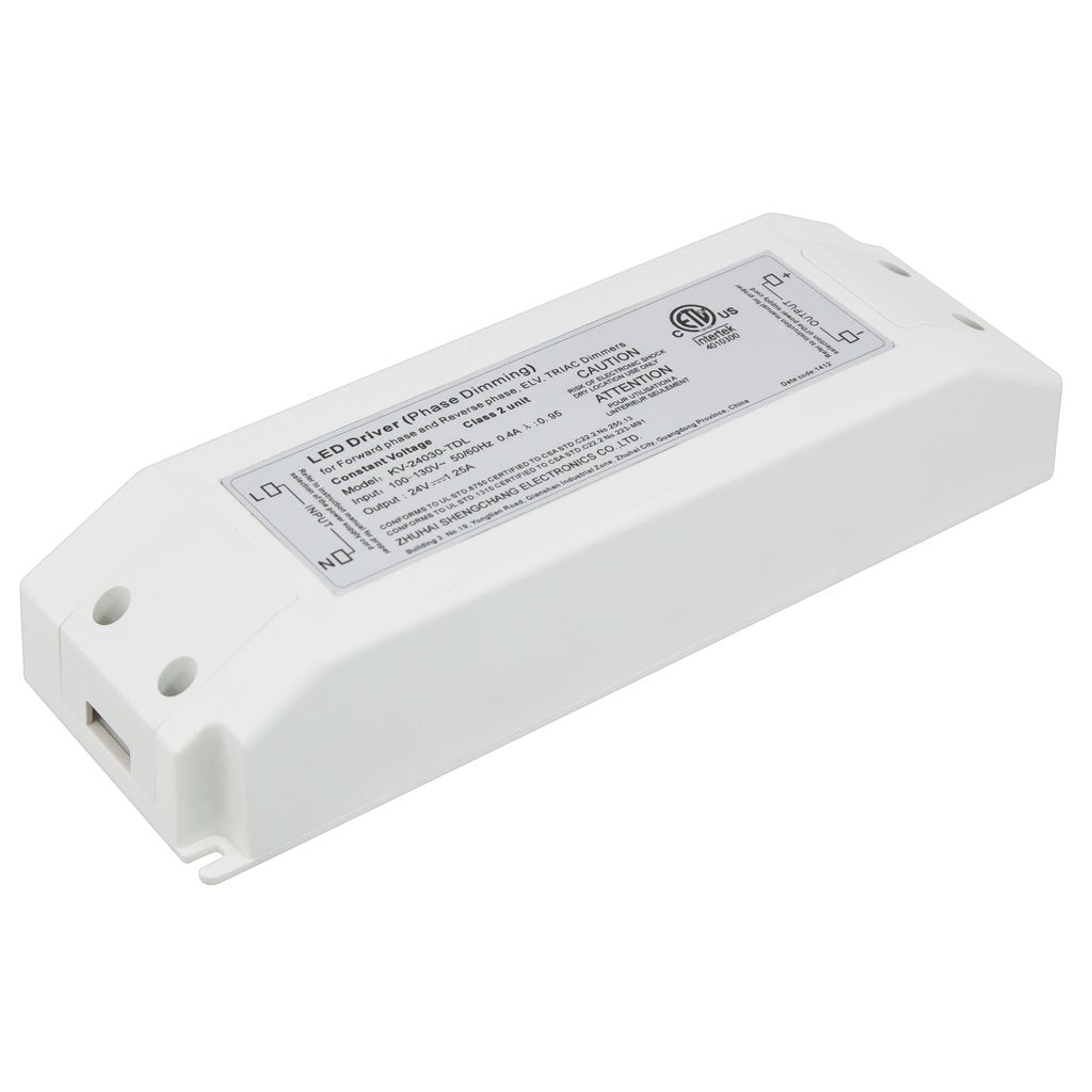 American Lighting ELV-45-24 24V DC 27-45W DIM. DRIVER 100-130V AC