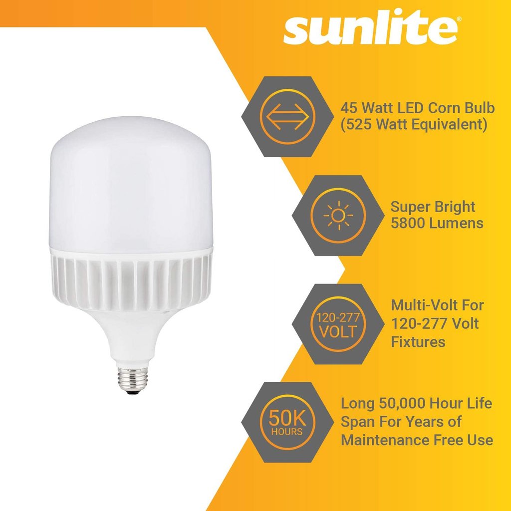 Sunlite 81266-SU 45W LED Light Bulb