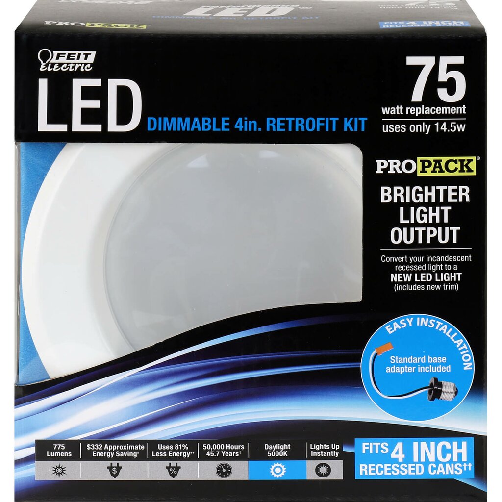 Feit Electric LEDR4HO/950CA 14.5W 4" Round LED Downlight Dimmable