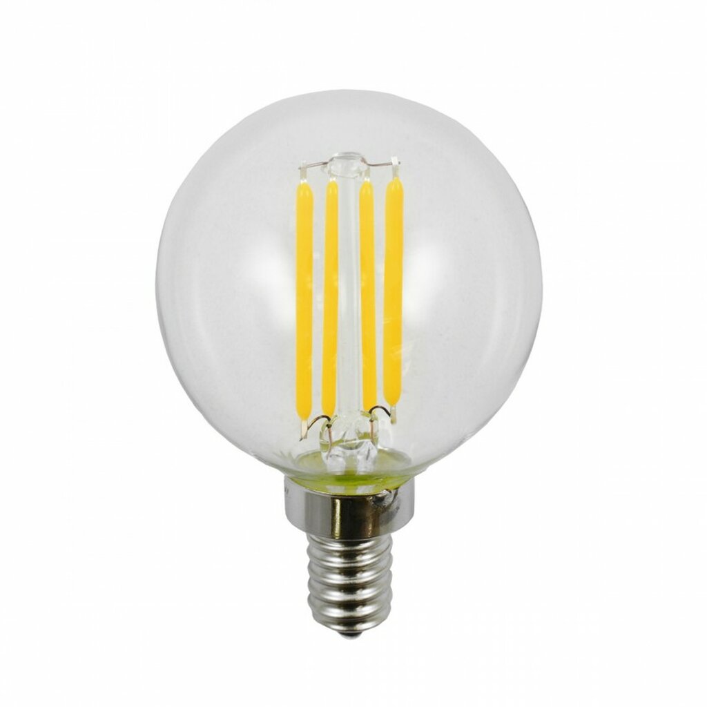 LED-FG16E12-4W24 E12-Base 2400K 4W G16.5 Warm White LED Light Bulb