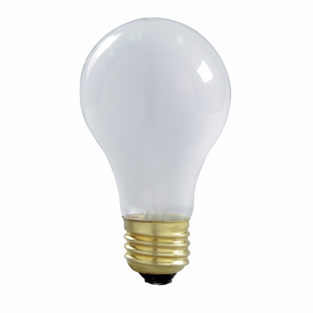 Satco S6010 100W A19 Warm White LEFT HAND THREAD Incandescent