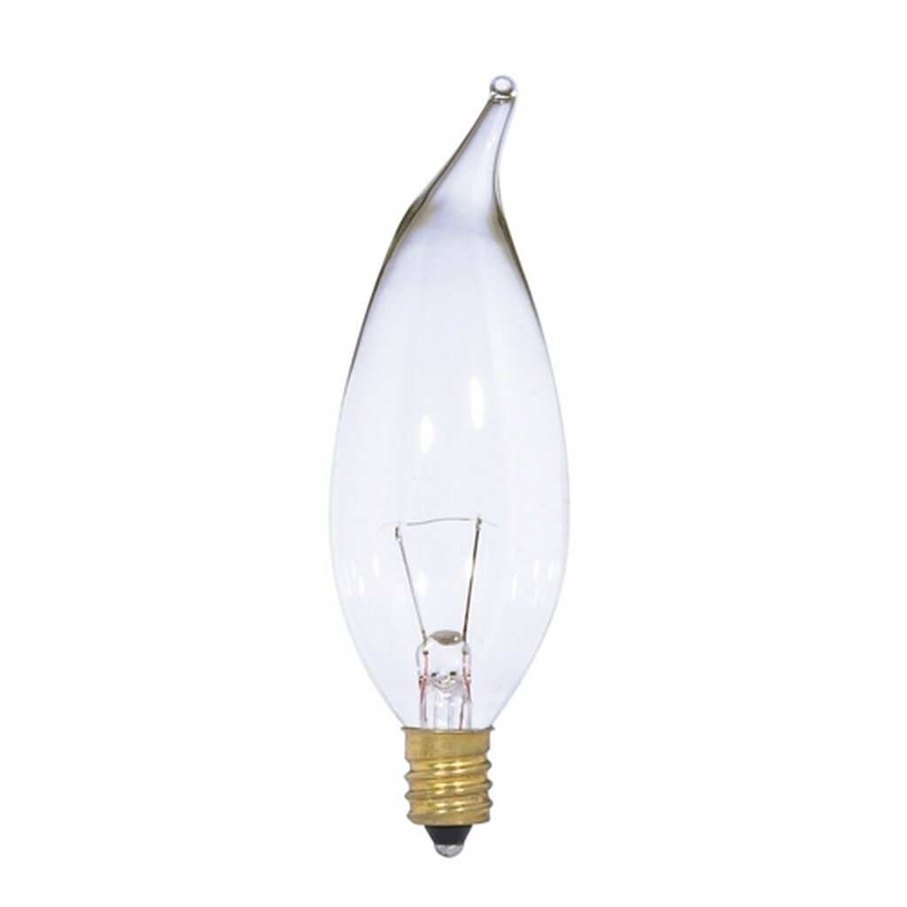 Satco S3867 15W CA10 Warm White 12 Volt Light Bulb