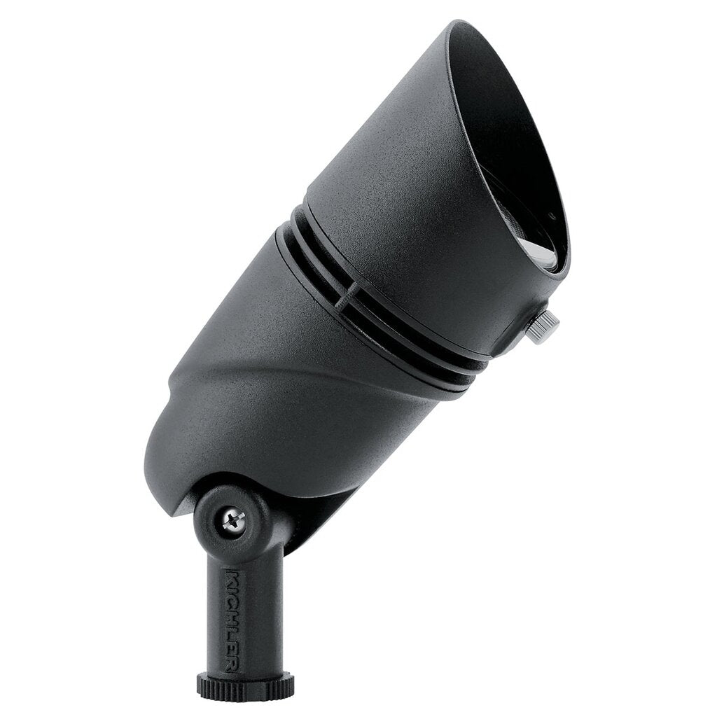 Kichler 16161BKT30 Fixture 12V accent 60 degree 500 lumen 3000K wide
