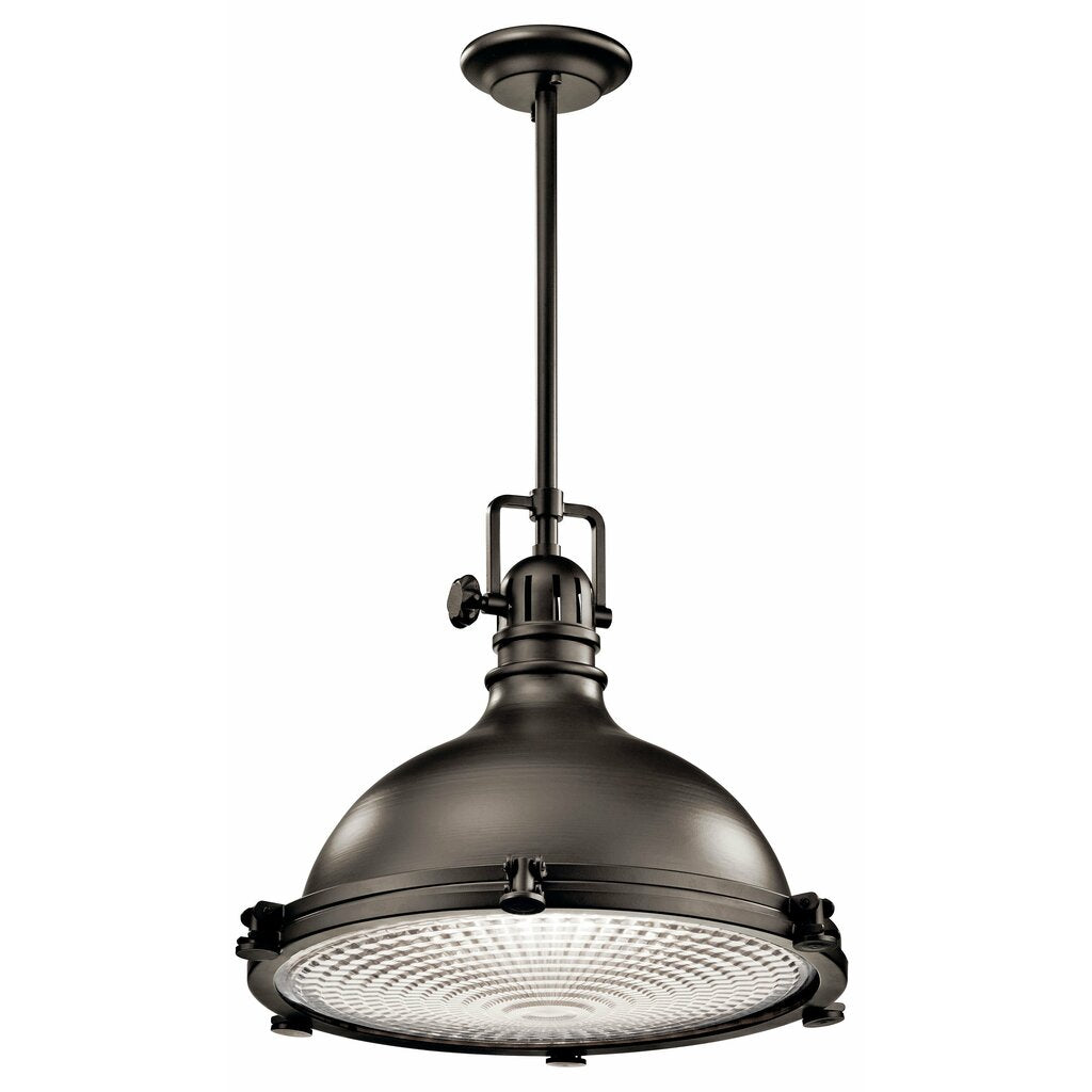Kichler 2682OZ Fixture This 1 light pendant from the Hatteras Bay(TM)