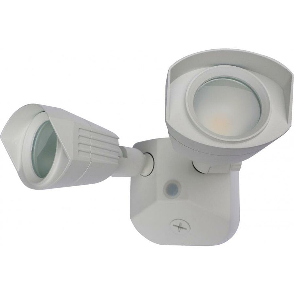 Satco 65-210 20W LED Security Lighting Fixture Security Light; Dual