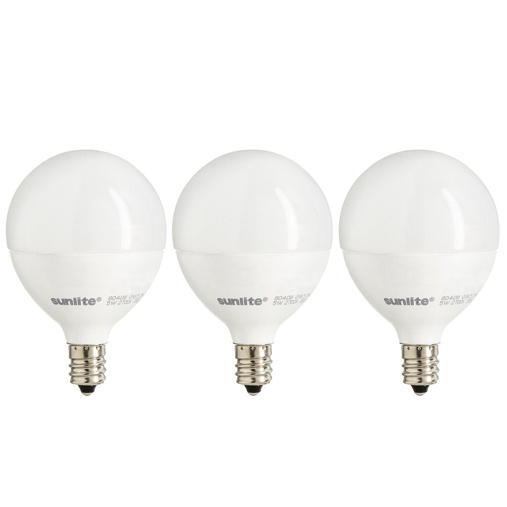 Sunlite 40299-SU 7W G16.5 Warm White LED Light Bulb