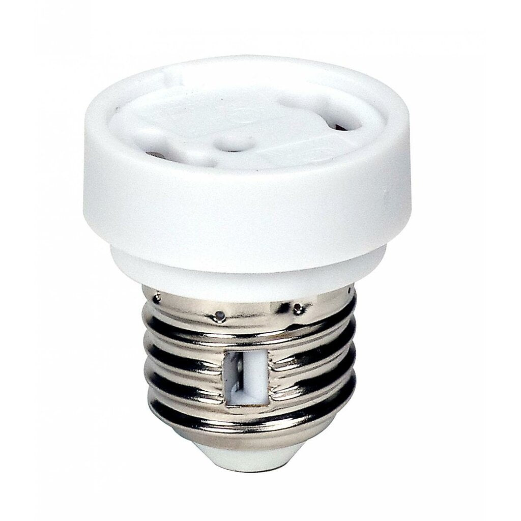 Satco S70-210 Socket Adaptor 660W White Medium To GU24 Socket Reducer;