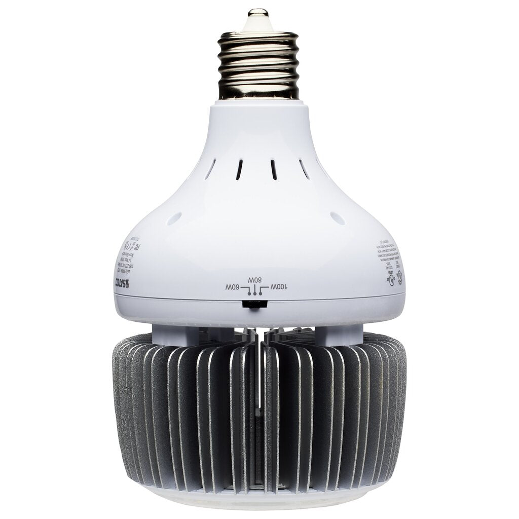 Satco S33113 60W/80W/100W LED Light Bulb