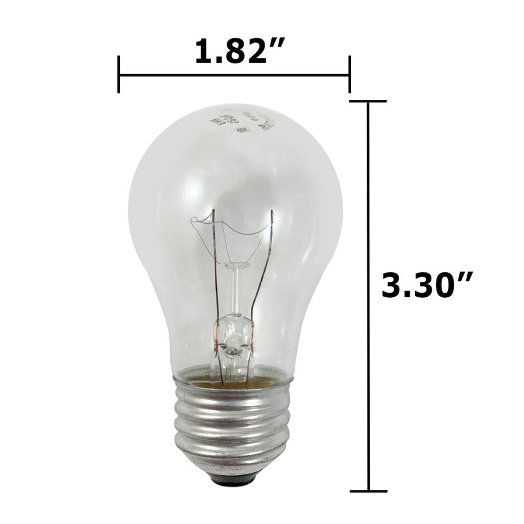 Satco S3810 40W A15 Warm White Incandescent Light Bulb