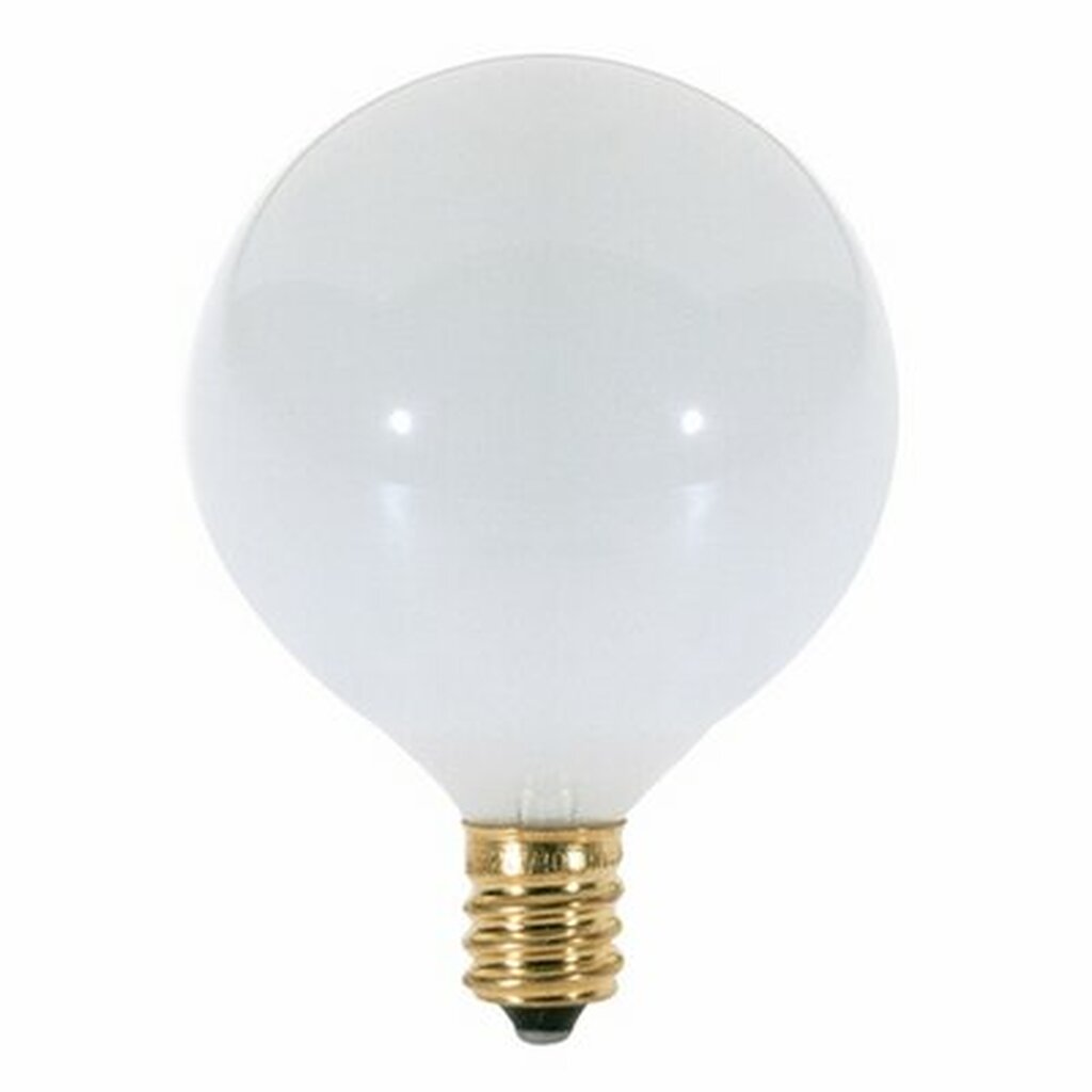 Sunlite 40151-SU 15W G16.5 Warm White Incandescent Light Bulb