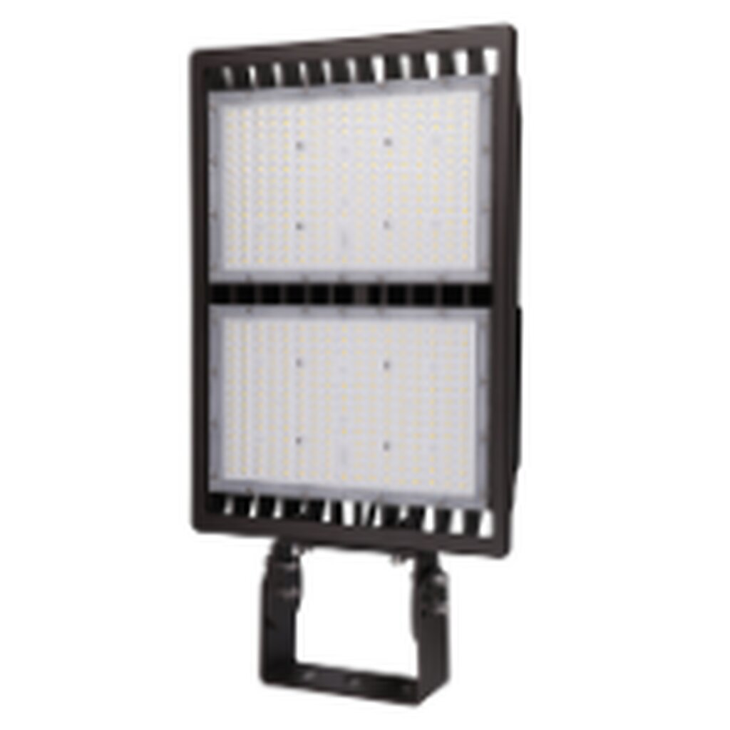 Halco 24906 300W LED Dimmable Fixture SekTor Flood 5000K Trunnion