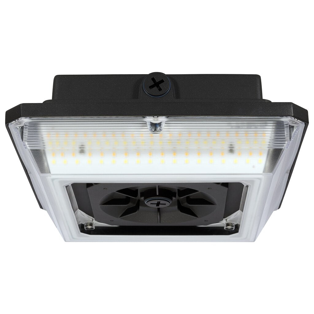Satco 65-637 60W/75W/90W LED Fixture Square - Wide Beam Angle Canopy