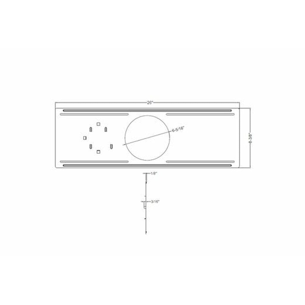 Halco 89105 LED Fixture ProLED Direct Fit Slim Downlight Rough In Pan