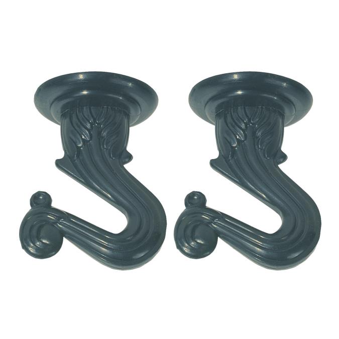 Westinghouse 7045200 LAMP ACCESSORY 1 1/2" Swag Hook Kit Black Finish