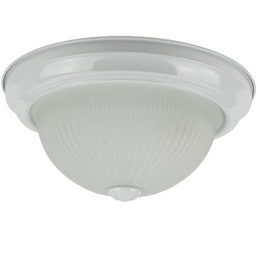 Sunlite 04578-SU Fixture 11" Decorative Dome Ceiling Smooth White
