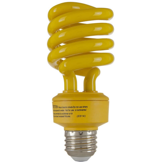 Sunlite 05514-SU 24W T3 Coil Yellow CFL Light Bulb