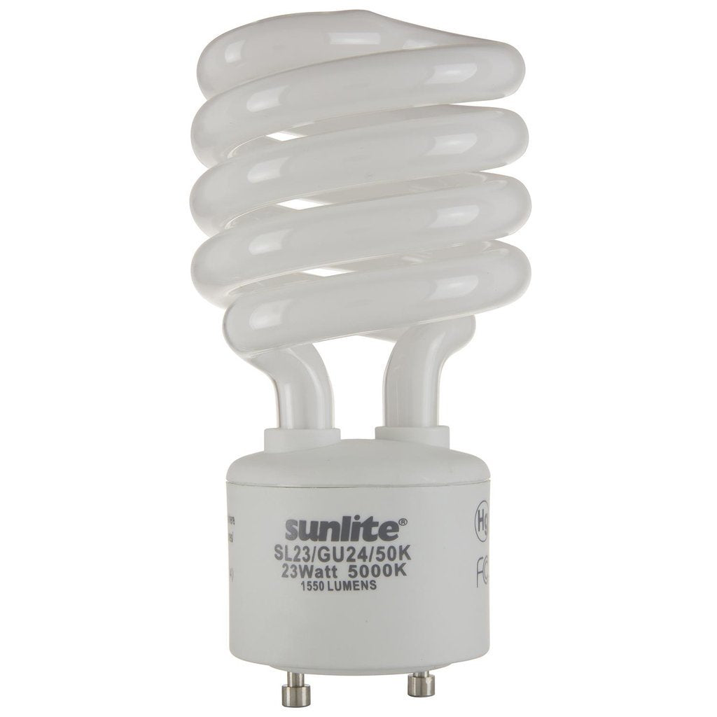 Sunlite 00793-SU 23W T3 Coil Super White CFL Light Bulb