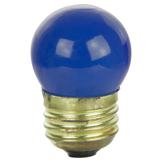 Sunlite 01220-SU 7.5W S11 Blue Incandescent Light Bulb