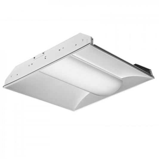Luxrite LR23085 40W LED Dimmable Fixture 2X2 Center Basket Lay-In