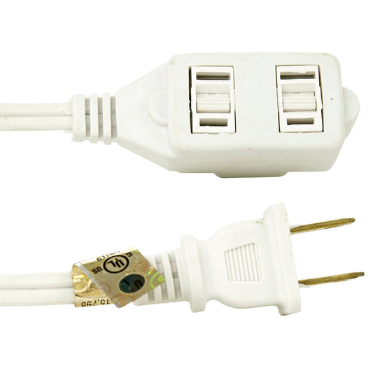 Sunlite 04120-SU Extension Cord EX12/WH Household 12-Feet White