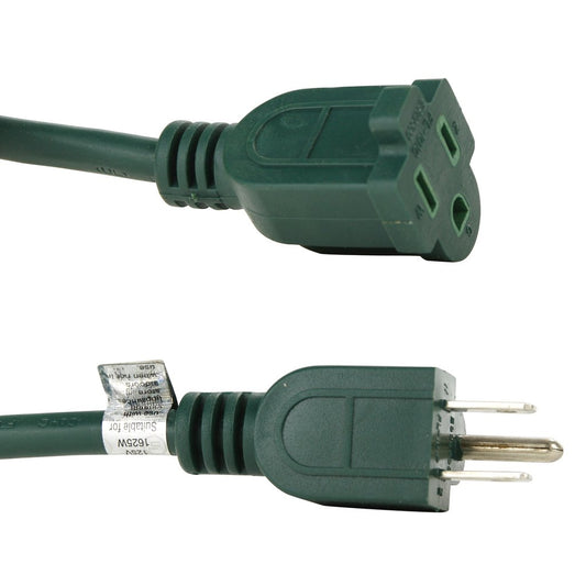 Sunlite 04201-SU Extension Cord EX40-16/3/HD/G Heavy Duty Green