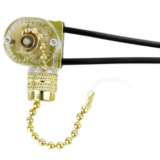 20 pack - Sunlite 04085-SU E191 Pull Chain Switch