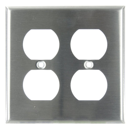 Sunlite 50645-SU Wall Plate E212/S 2 Gang Duplex Receptacle Plate