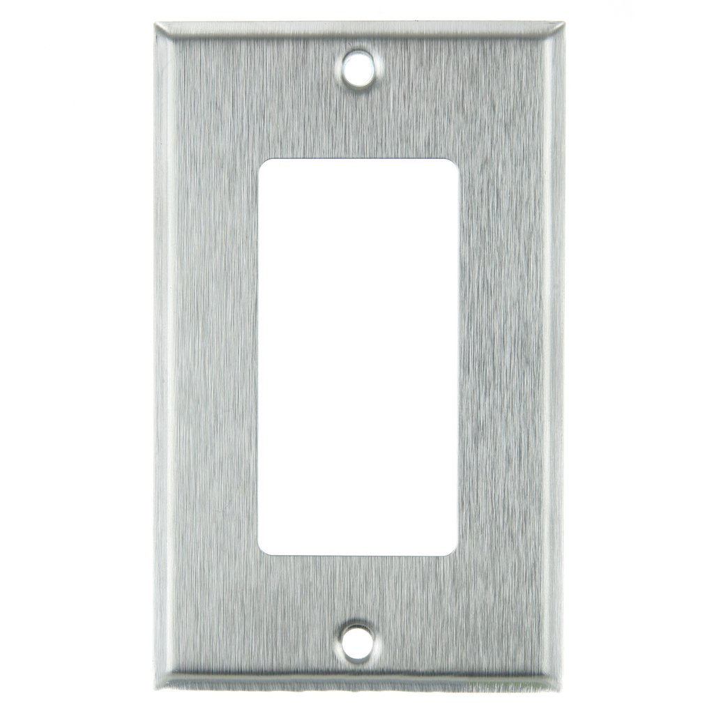 Sunlite 50703-SU Wall Plate E301/S 1 Gang Decorative Switch and