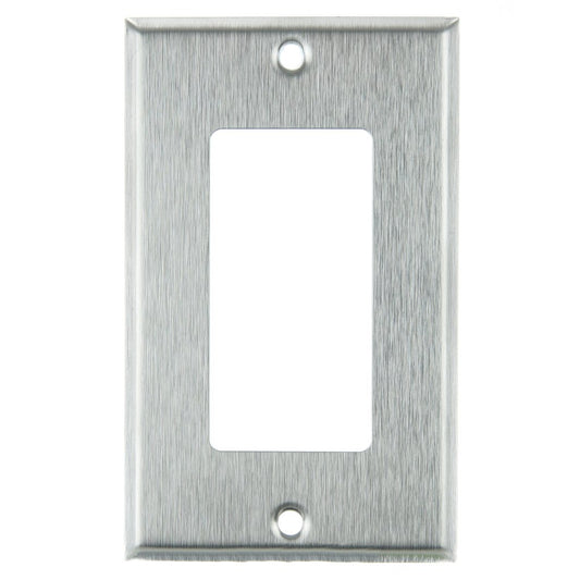 Sunlite 50703-SU Wall Plate E301/S 1 Gang Decorative Switch and