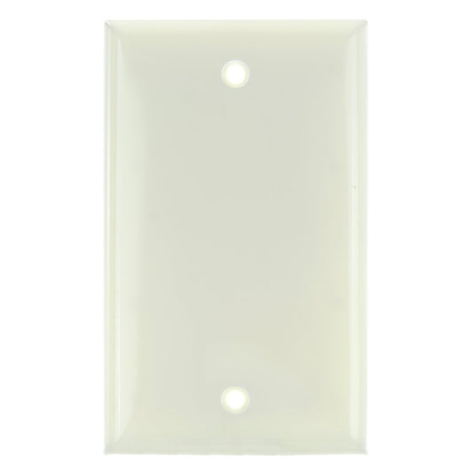 12 pack - Sunlite 50760-SU Wall Plate E401/A 1 Gang Blank Switch and