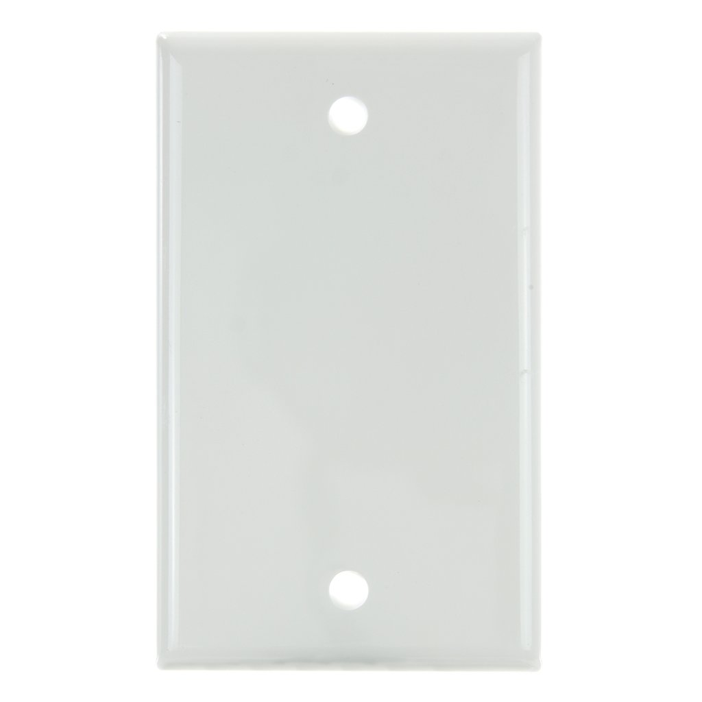 Sunlite 50770-SU Wall Plate E401/W 1 Gang Blank Switch and Receptacle
