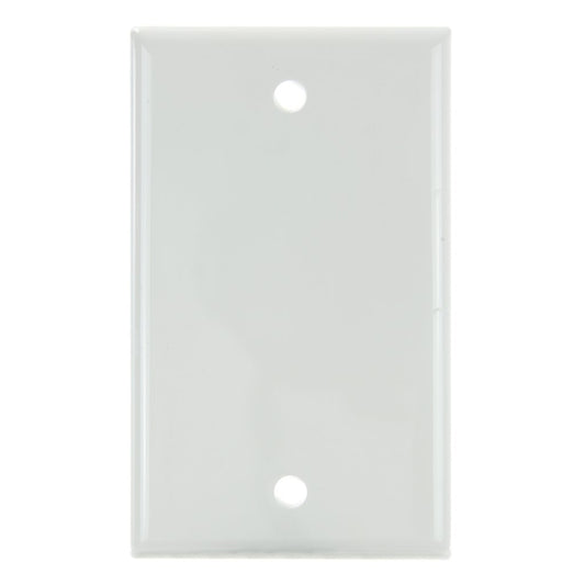 12 pack - Sunlite 50770-SU Wall Plate E401/W 1 Gang Blank Switch and