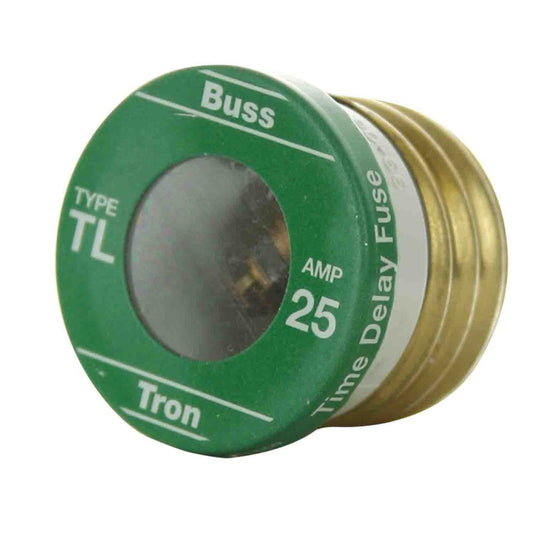 Sunlite 37230-SU Fuse TL25/4PK 25 AMP Edison Base Plug 4PK Cooper