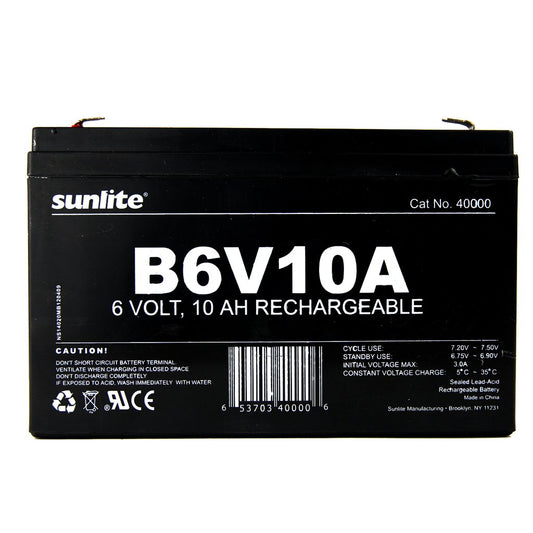 10 pack - Sunlite 40000-SU Battery