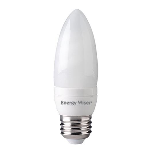 Bulbrite 860425 (513108) 7W B10 Warm White CFL Light Bulb