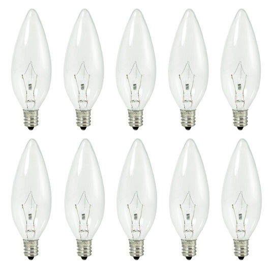 Bulbrite 861002 (460060) 60W B10 Warm White Halogen Light Bulb