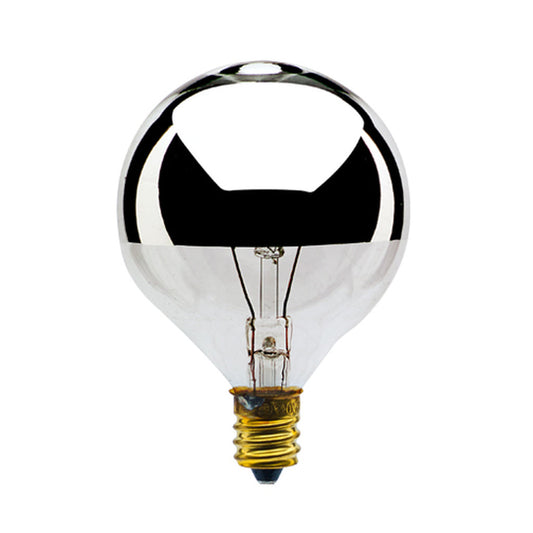 Bulbrite 861211 (712312) 25W G16.5 Warm White Incandescent Light Bulb
